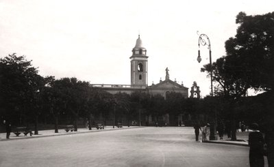 A Capilla del Pilar, La Recoleta temető, Buenos Aires, Argentína, 1900-as évek alkotó: Unbekannt