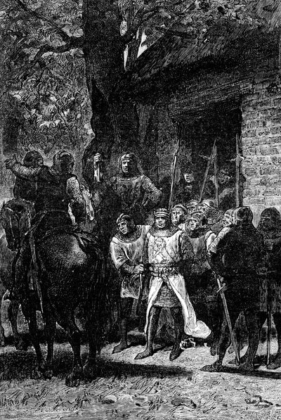 Oroszlán Richárd elfogása, 1192, 1909 alkotó: Unbekannt