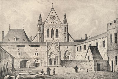 A karmelita kolostor a Rue dEnferen, Párizs, 1915 alkotó: Unbekannt