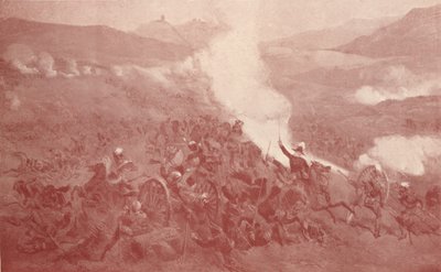 A lovassági roham Balaclavánál, 1854-1909 alkotó: Unbekannt