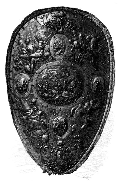 A Cellini-pajzs, 1882 alkotó: Unbekannt
