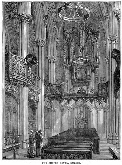 The Chapel Royal, Dublin, 19. század alkotó: Unbekannt