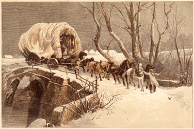 A karácsonyi kocsi, 1866 alkotó: Unbekannt
