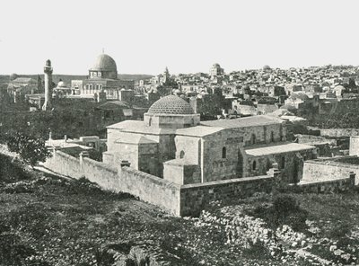 A Szent Anna-templom, Jeruzsálem, Palesztina, 1895. alkotó: Unbekannt