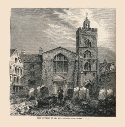 A Szent Nagy Bertalan-templom, 1737 alkotó: Unbekannt