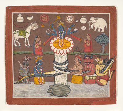 A tejóceán kavargása, kb. 1780-90. alkotó: Unbekannt