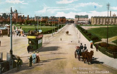 A közönséges Clarence Pier-ből, Southsea, Hampshire, 1904 alkotó: Unbekannt