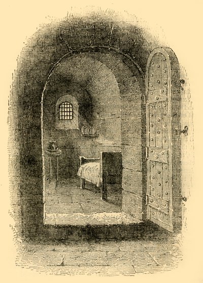 Az elítélt sejt Newgate-ben, 1872. alkotó: Unbekannt