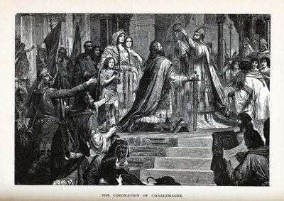 Nagy Károly koronázása, 1882 alkotó: Unbekannt