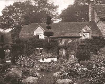 A kunyhó a Haddon Hall közelében, Derbyshire államban, 1894. alkotó: Unbekannt