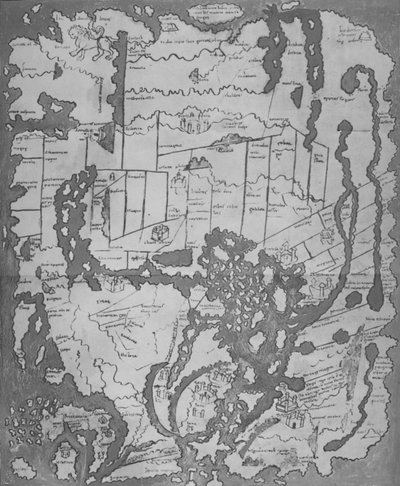 A Cottoniana vagy angolszász térkép MS Tib. BV, c995, 1903 alkotó: Unbekannt