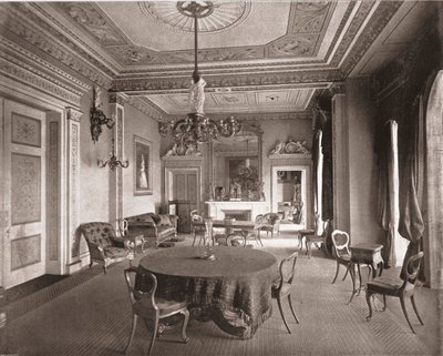 Tanácsterem, Osborne House, East Cowes, Wight-sziget, 1894. alkotó: Unbekannt