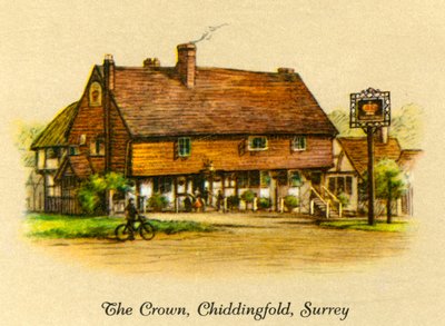 The Crown, Chiddingfold, Surrey, 1936. alkotó: Unbekannt