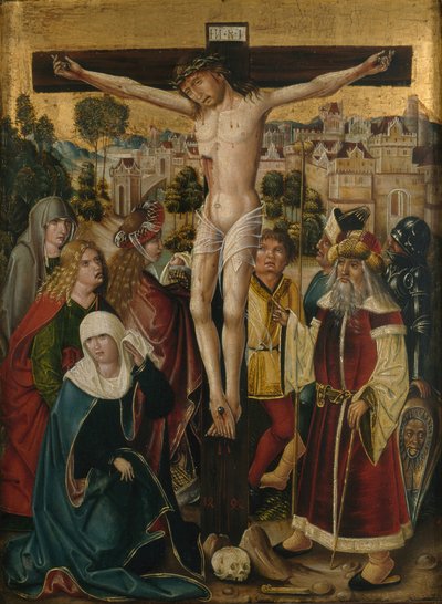 A keresztre feszítés, 1494. alkotó: Unbekannt