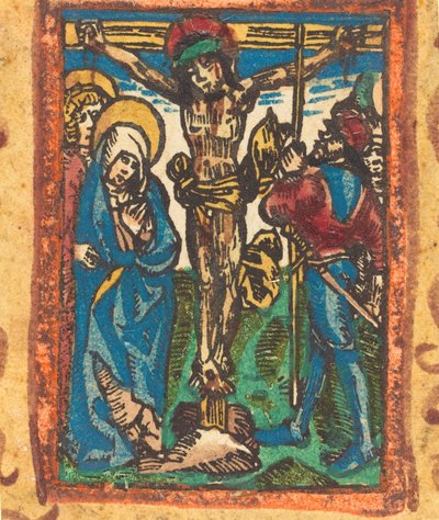 A keresztre feszítés, c. 14901500. alkotó: Unbekannt
