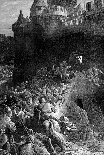 A keresztesek viszálya, 1909 alkotó: Unbekannt