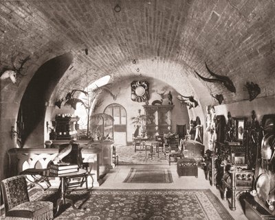 A kripta, Glamis kastély, Forfar, Skócia, 1894. alkotó: Unbekannt