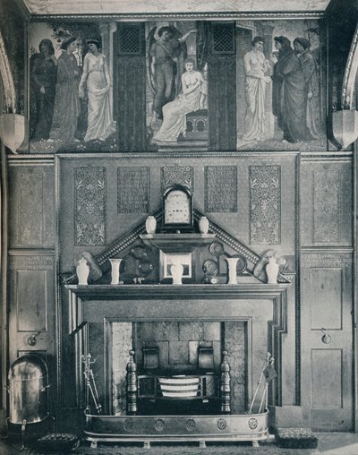 Az Ámor és a Psyche Frieze az I. számú palota zöld északi falánál, 1898 alkotó: Unbekannt