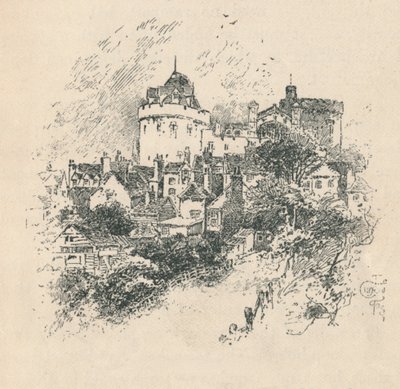 A kijárási tilalom torony, 1895 alkotó: Unbekannt
