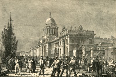 A vámház, Dublin, 1898. alkotó: Unbekannt