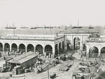 Vámház, Veracruz, Mexikó, 1895. alkotó: Unbekannt