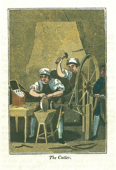 A Cutler, 1823 alkotó: Unbekannt