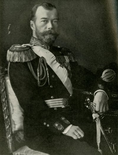 Az orosz cár, 1910-es évek, 1919. alkotó: Unbekannt