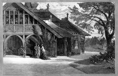 The Dairy, Sandringham, Norfolk, 1887 alkotó: Unbekannt