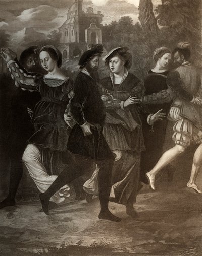A táncoló kép, c1532, 1902 alkotó: Unbekannt