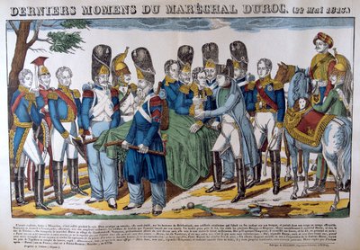 Duroc marsall halála, 1813. május 22., XIX alkotó: Unbekannt