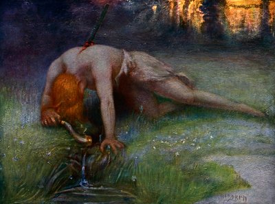 "Sigfried halála", 1906 alkotó: Unbekannt