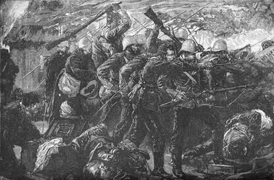 A Rorkes Drift védelme, 1880 alkotó: Unbekannt