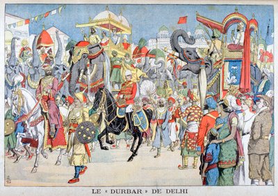 Delhi Durbar, 1903 alkotó: Unbekannt