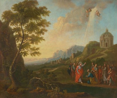 Die Schlüsselübergabe an Petrus von Unbekannt