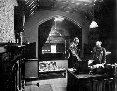 A helyettes Speaker iroda, House of Commons, Westminster, London, c1905 alkotó: Unbekannt