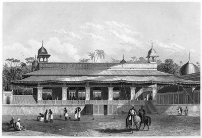 The Dewas Khan, Hall of Audience, Delhi, 1860 alkotó: Unbekannt