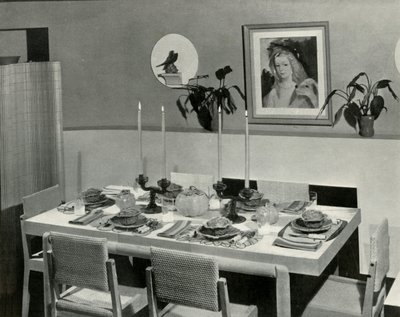 The Dining-Room – Carole Stupell, Ltd., 1941. alkotó: Unbekannt