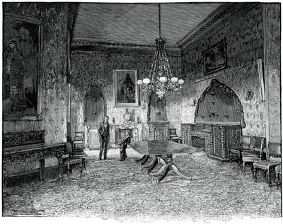 The Dining Room, Kilkenny House, Írország, XIX. század alkotó: Unbekannt