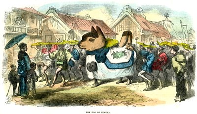 Himura kutyája, Japán, 1872 alkotó: Unbekannt