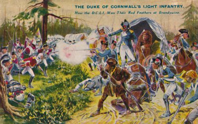 Cornwalls hercege könnyű gyalogság... Brandywine-nél, 1777, 1939 alkotó: Unbekannt