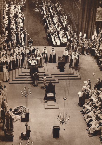 Kent hercege tiszteleg az újonnan megkoronázott VI. György király előtt, 1937 alkotó: Unbekannt
