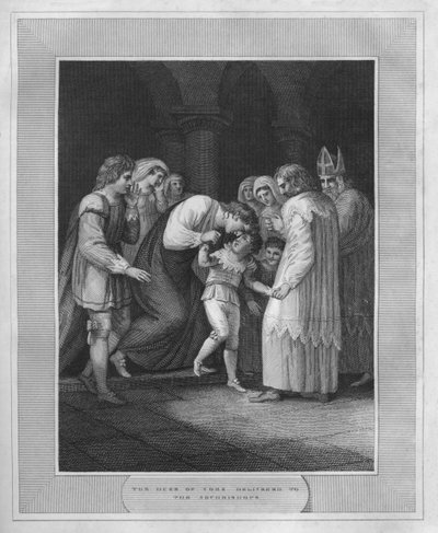 York hercege átadva az érseknek, 1838 alkotó: Unbekannt