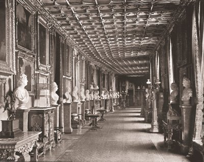 The East Corridor, Windsor Castle, Berkshire, 1894. alkotó: Unbekannt