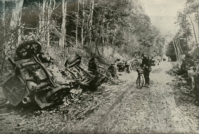 A brit Shell Fire hatása, 1919. alkotó: Unbekannt