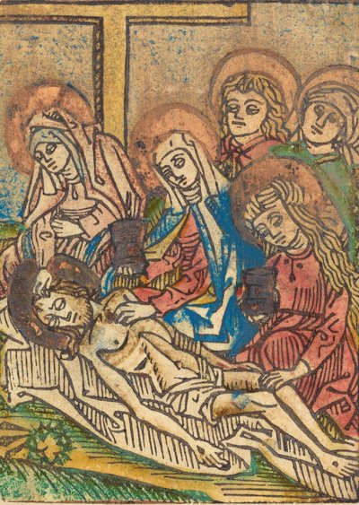 Krisztus balzsamozása c. 14801490. alkotó: Unbekannt