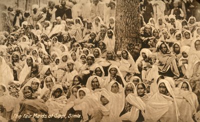 The Fair Maids of Sippi, Simla, c1918-c1939. alkotó: Unbekannt