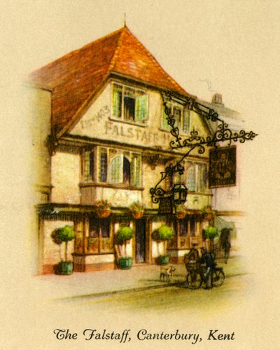 The Falstaff, Canterbury, Kent, 1936. alkotó: Unbekannt