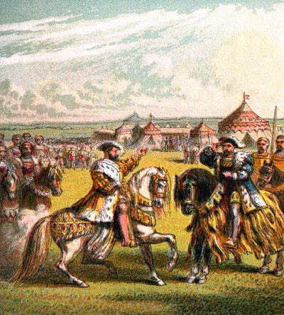 Az aranyszövet mezője, 1520, c1850 alkotó: Unbekannt