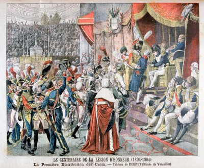 A Becsületrendi Keresztek első kiosztása, 1804-1904 alkotó: Unbekannt