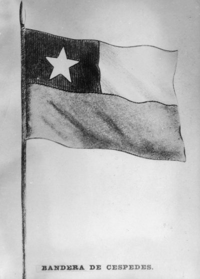 Cespedes zászlaja, 1868, 1920-as évek alkotó: Unbekannt